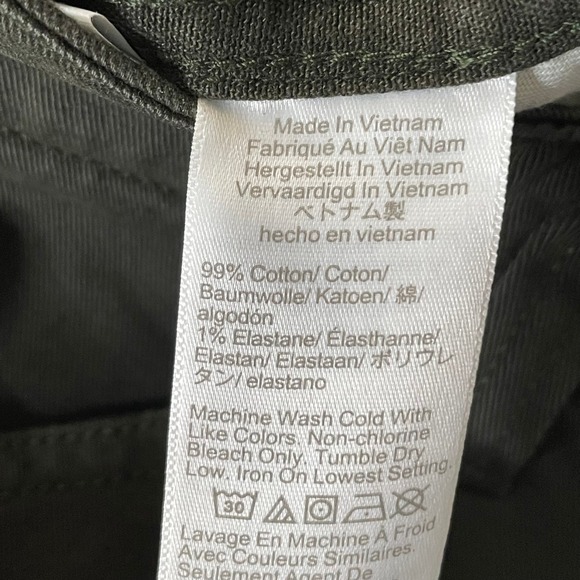 NWT Madewell‎ The Balloon Pant Midnight Olive 28 Petite Twill Barrel Utility - Picture 11 of 15